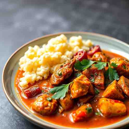 Low-Carb Muamba de Galinha - Keto Meal Prep